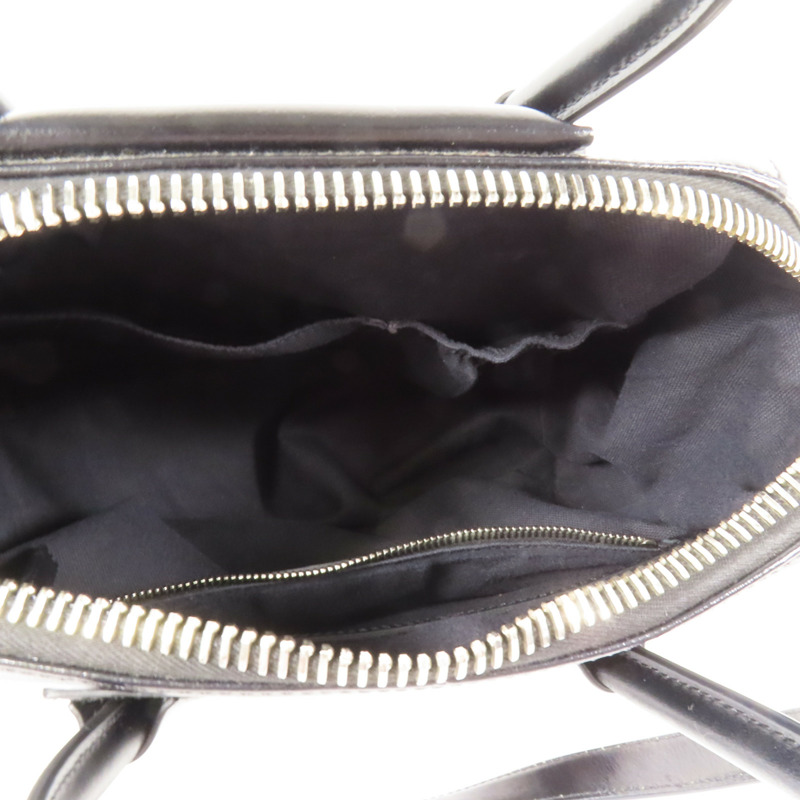 GIVENCHY 牛皮皮革Antigona銀扣手挽肩背兩用袋-4