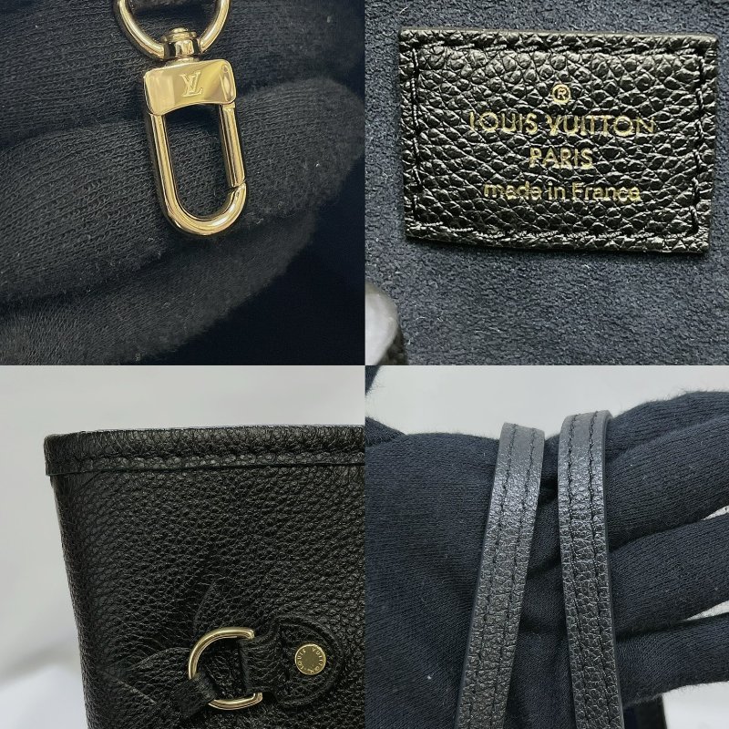 LV Neverfull MM牛皮肩背托特包-4