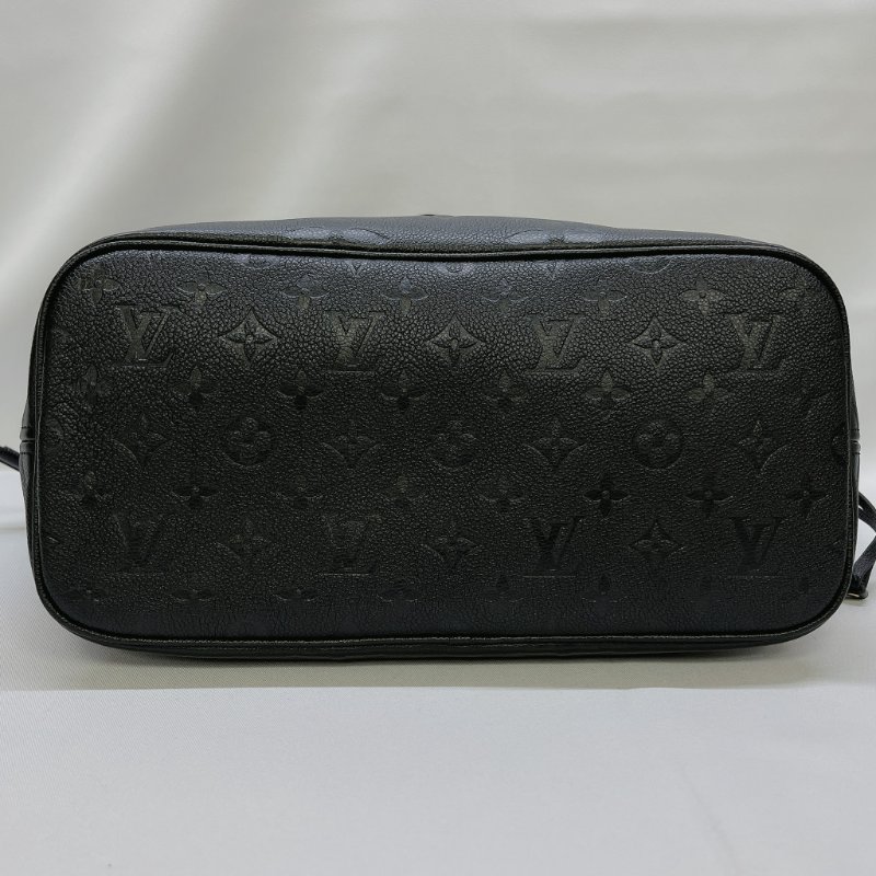 LV Neverfull MM牛皮肩背托特包-7