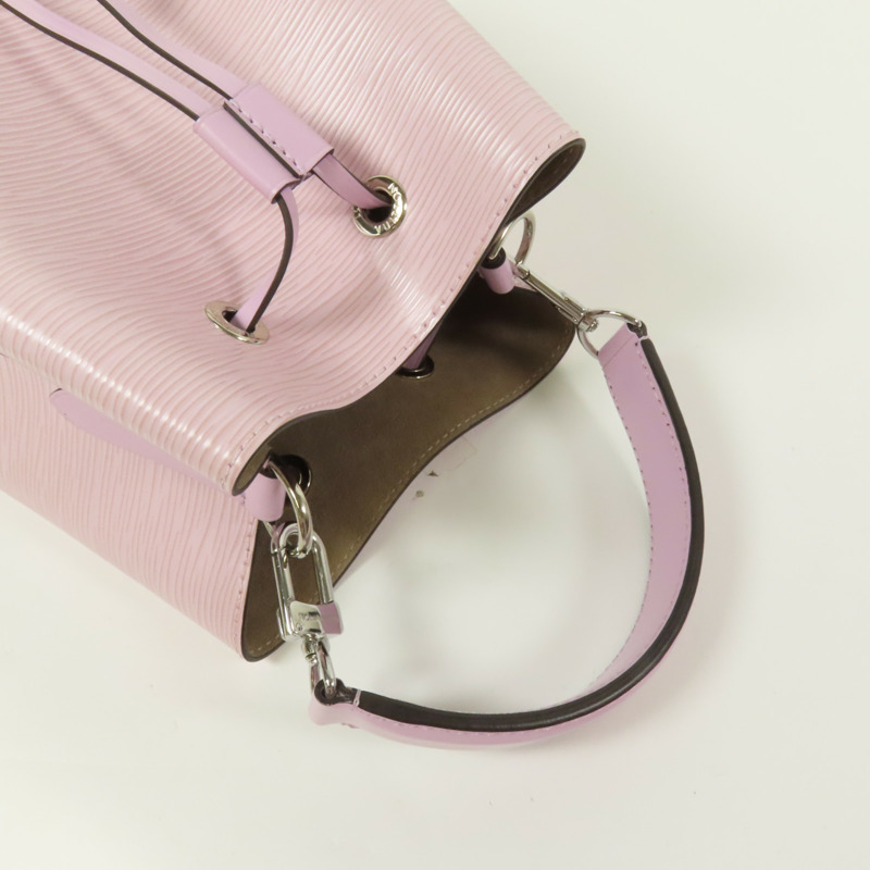 LOUIS VUITTON Epi Neo Noe BB銀扣手挽肩背兩用袋-5