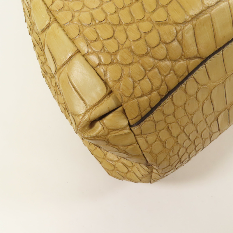 COACH 牛皮皮革2way Shoulder Bag金扣手挽肩背兩用袋-12