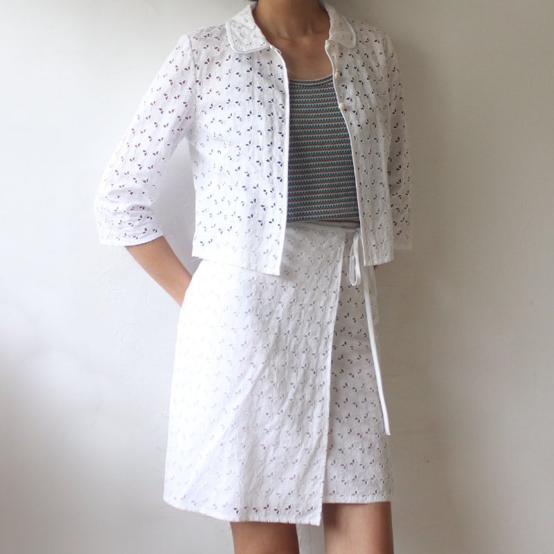 /庫存新品/Balenciaga巴黎世家白月光鏤空套裝-1