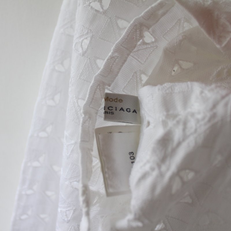 /庫存新品/Balenciaga巴黎世家白月光鏤空套裝-8