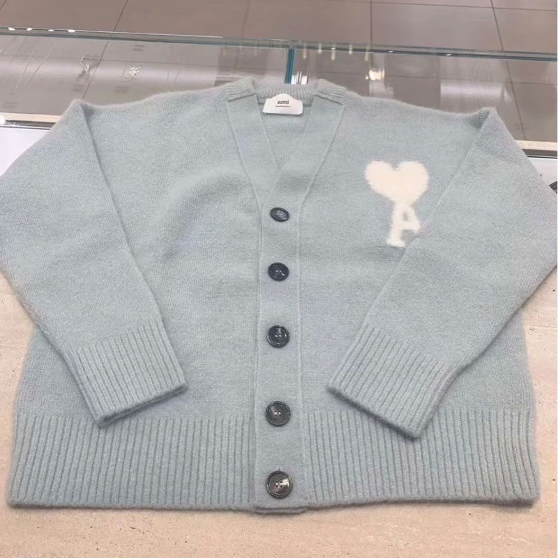 促銷品 Ami Paris❣️ V領 開衫 男女同款#S-0