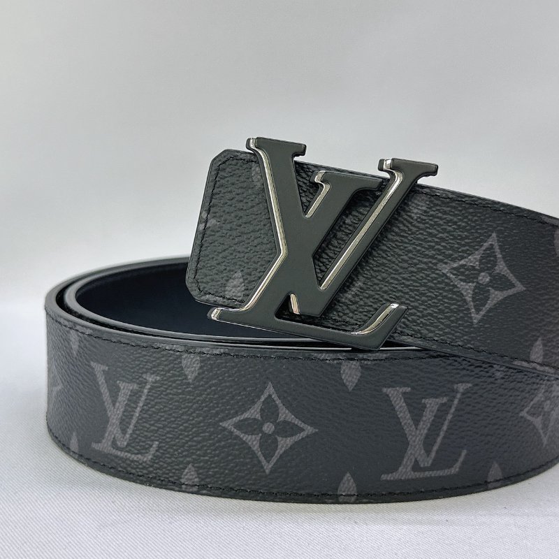 LV Optic 40黑花雙面皮帶-2