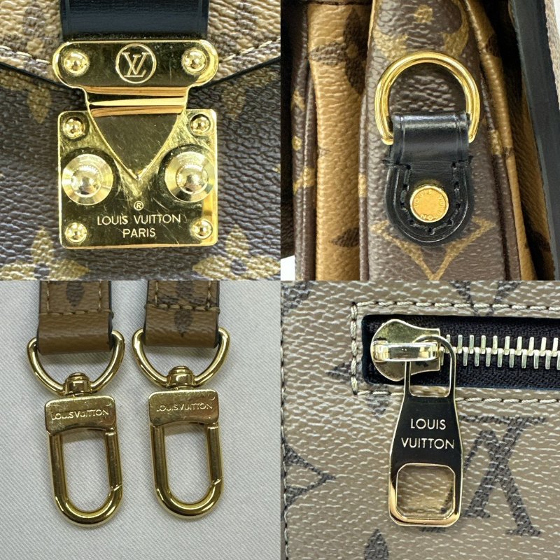LV Pochette Metis經典拼色郵差包-6