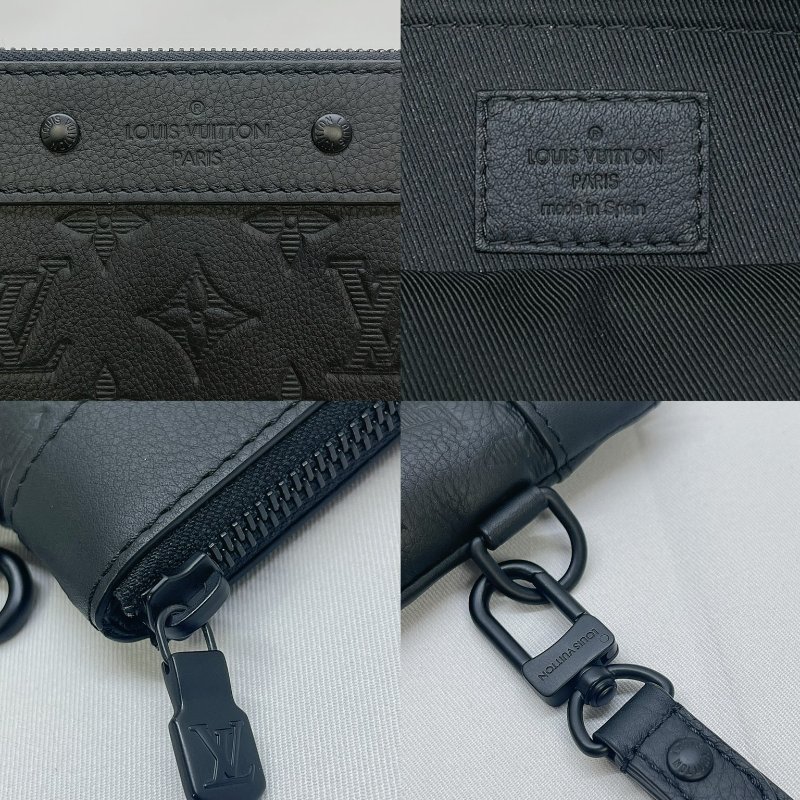 LV Pochette To-Go壓花手拿包-5