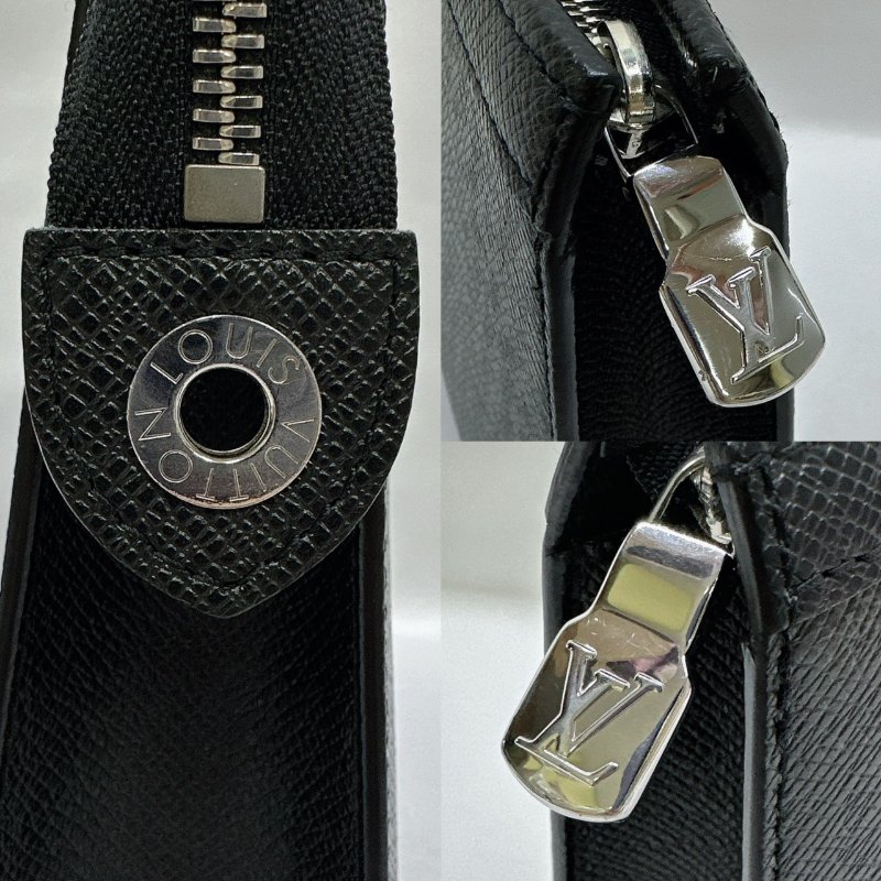 LV Pochette Voyage防刮皮革手拿包-4