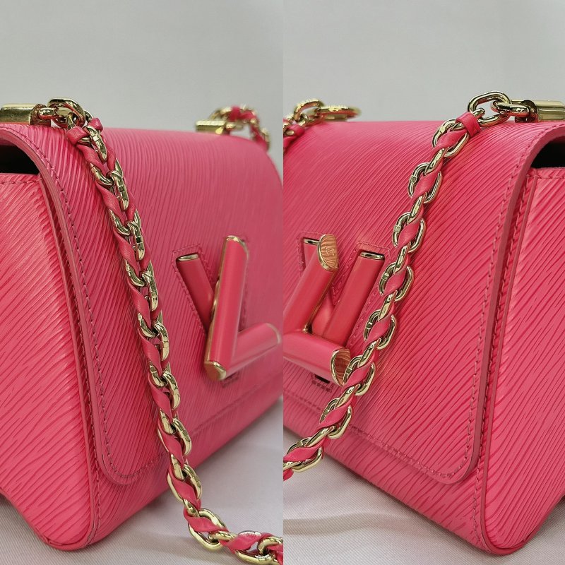 LV Twist PM桃粉色斜背包-2