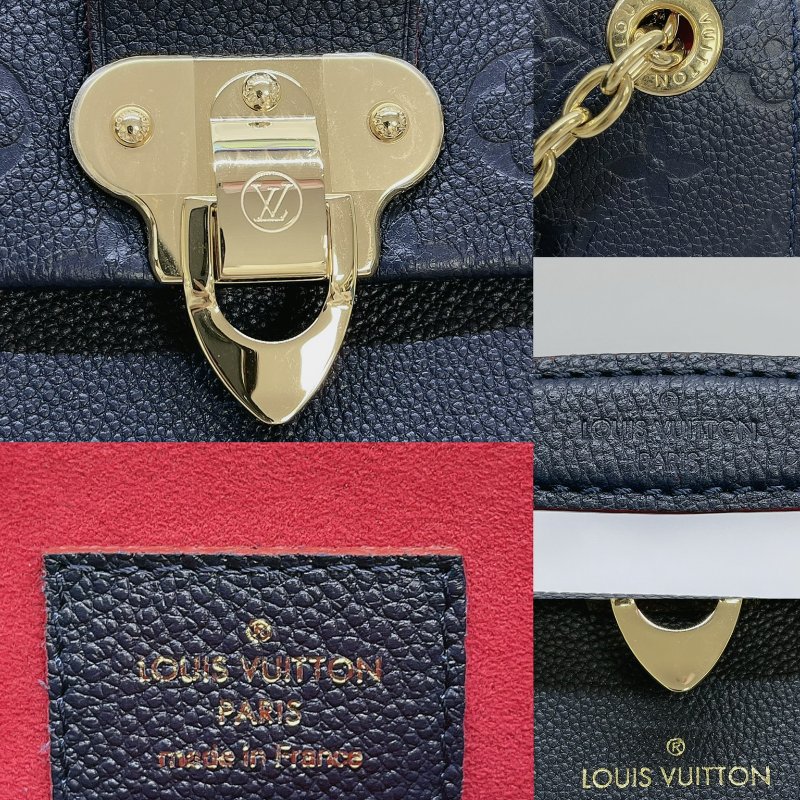 LV Vavin PM全皮壓紋鏈袋包-6