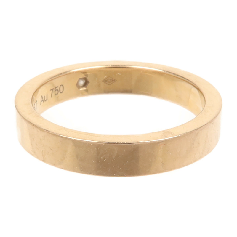 CARTIER 18K玫瑰金C De Diamond 1鑽石戒指Cartier#46/US#3.75-2