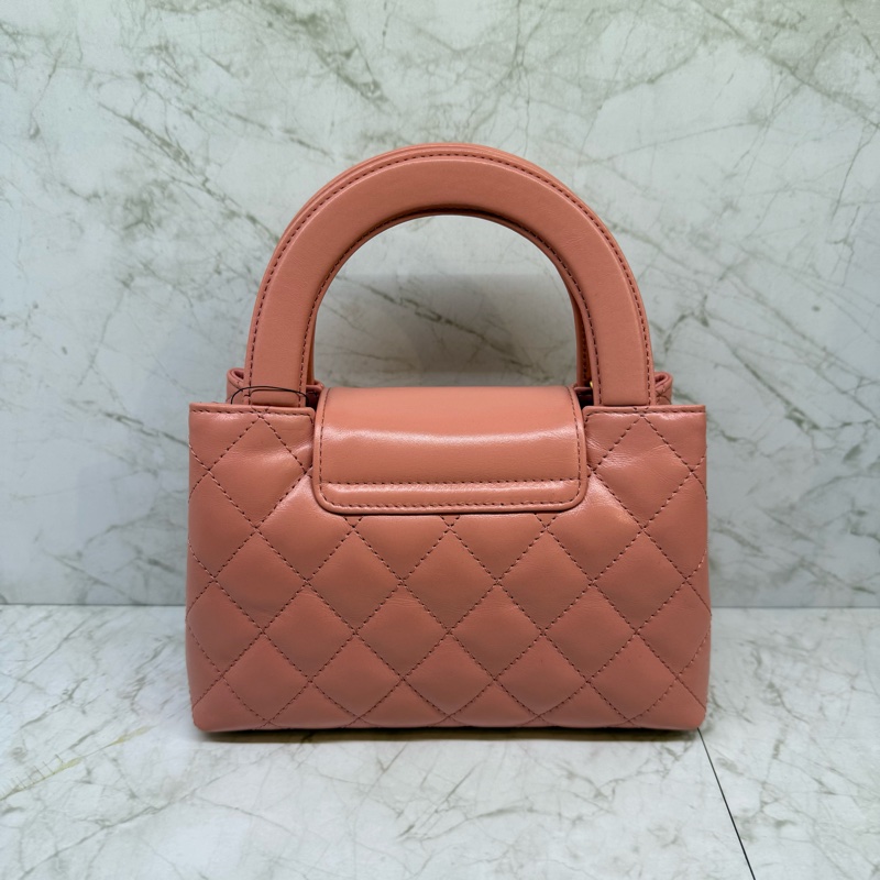 CHANEL玫瑰粉金小款31BAG/晶片-1
