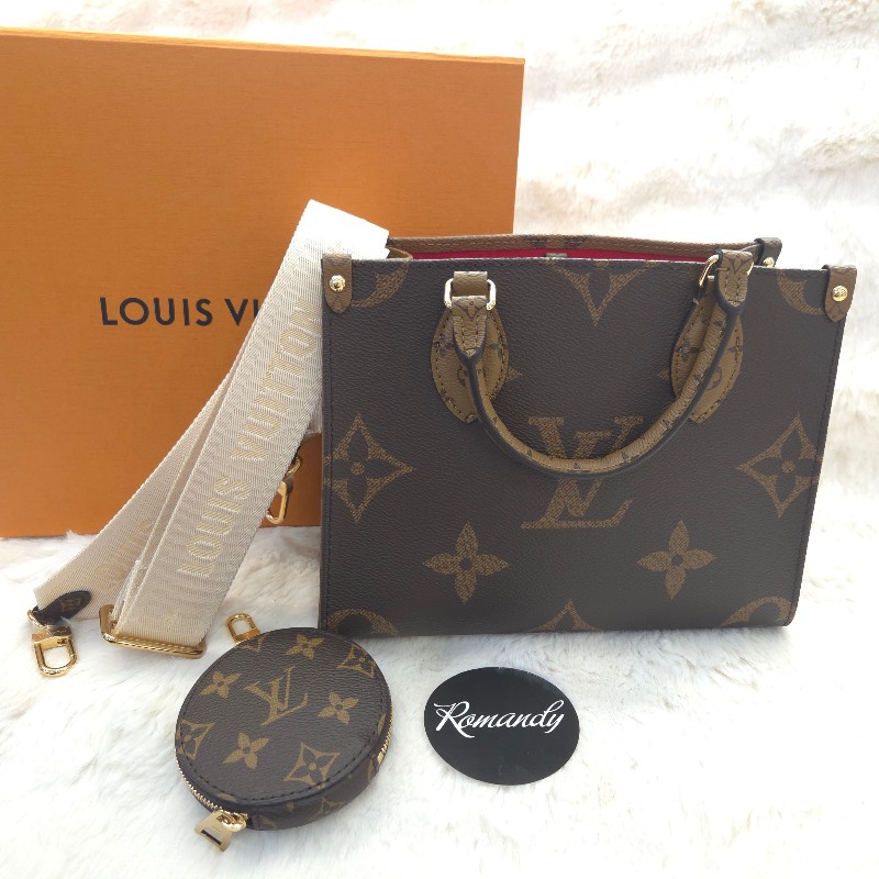 Louis Vuitton OnTheGo PM Monogram 手提肩背包-0