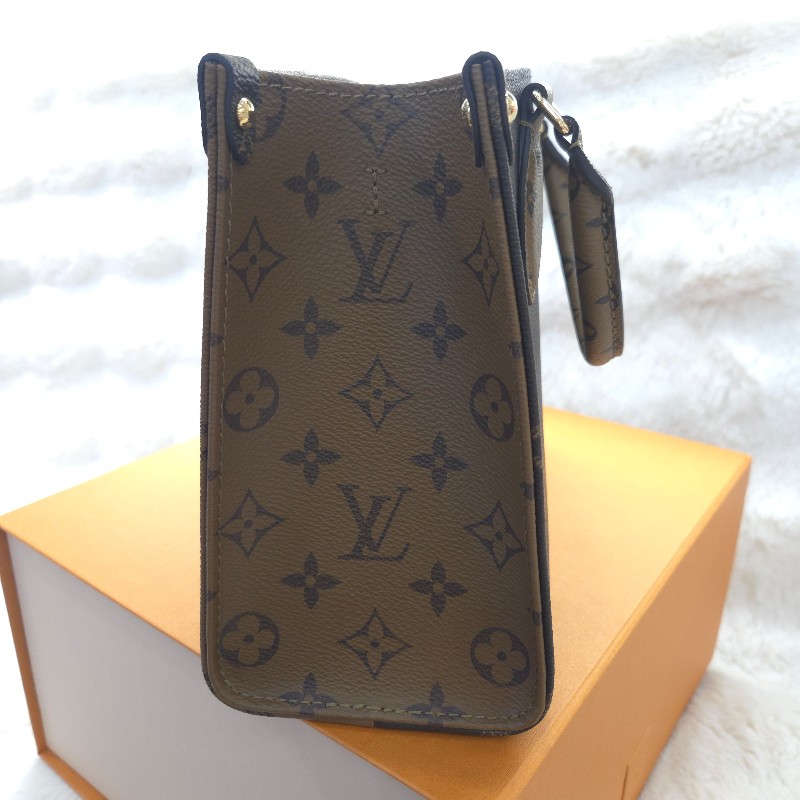 Louis Vuitton OnTheGo PM Monogram 手提肩背包-7