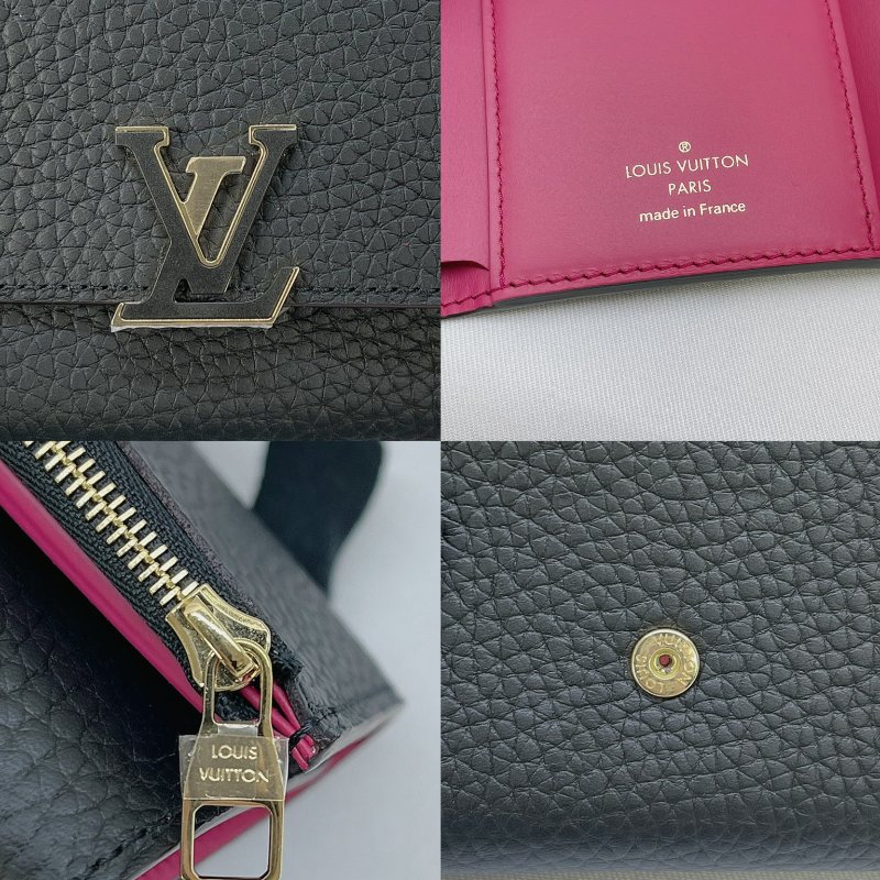 LV Capucines全新皮革短夾-6