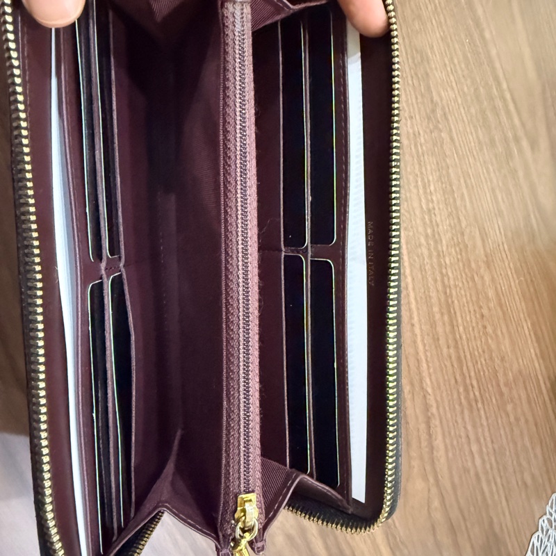專櫃五萬 香奈兒 黑金 荔枝皮 經典長夾💝香奈兒真品 vintage 鍍24k金扣環(下單一併贈與)-15