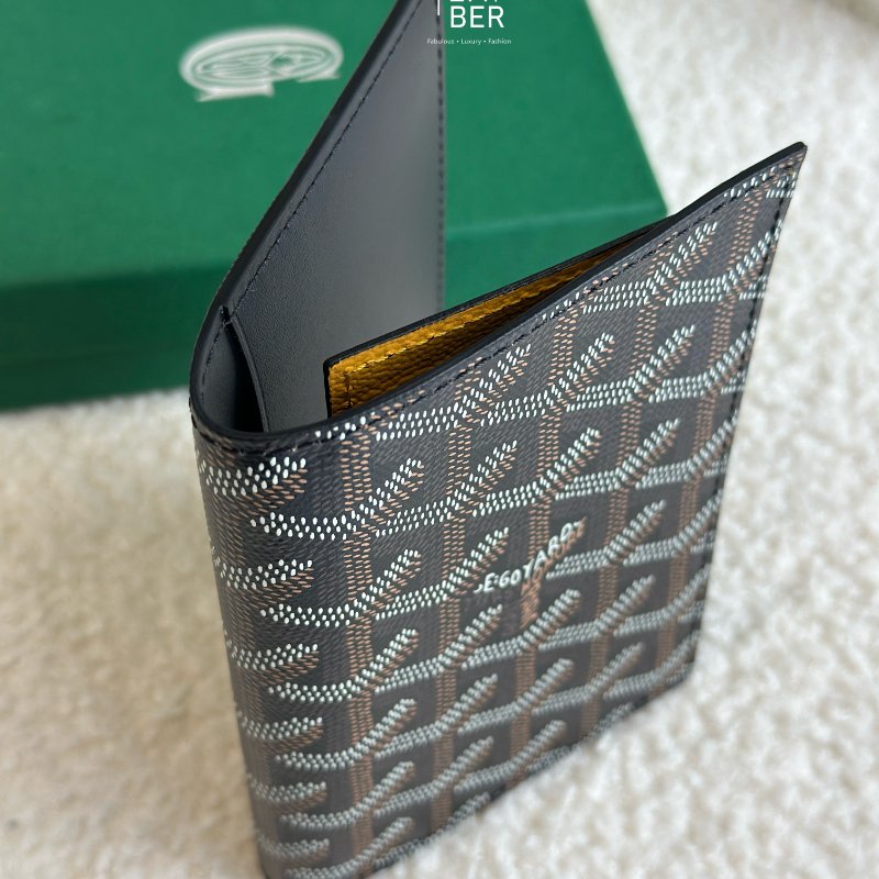 全新💖 Goyard 戈雅 護照套 黑色-7