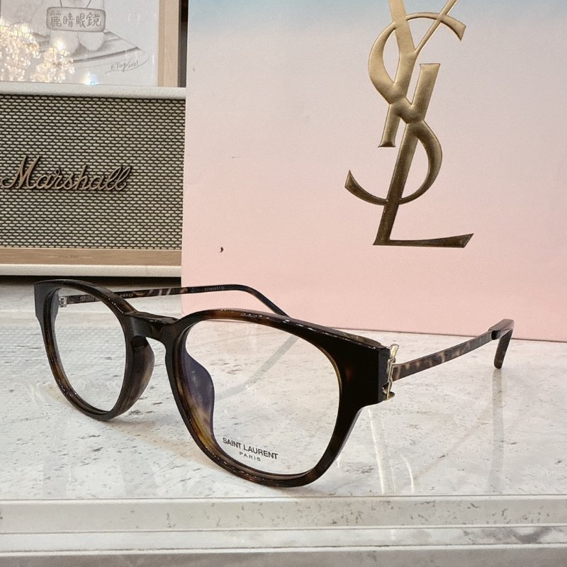 【現貨】麗睛眼鏡【Saint Laurent 聖羅蘭 YSL】可刷卡分期 SL M48O D/FN 琥珀色 光學眼鏡 YSL眼鏡 YSL膠囊系列-7