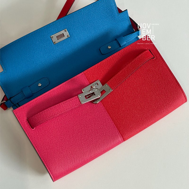 閒置新✨ Hermès 愛馬仕 Kelly To Go 三拼色銀釦-4