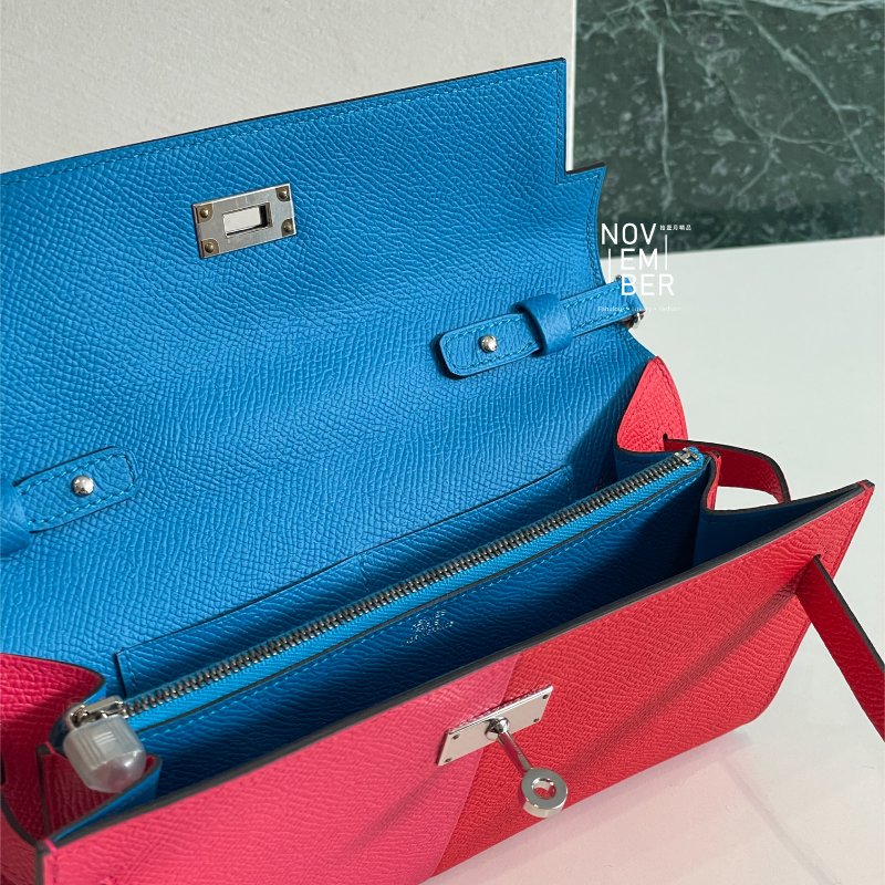 閒置新✨ Hermès 愛馬仕 Kelly To Go 三拼色銀釦-5