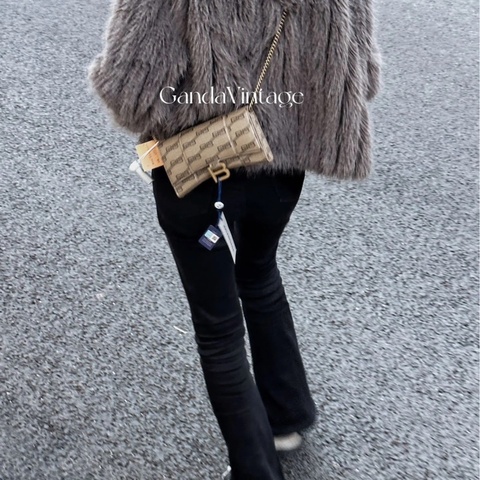 巴黎世家 Balenciaga hourglass 滿版沙漏包 23SS WOC