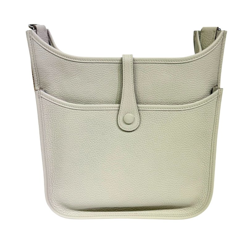 【美收精品】HERMES 白色Evelyne 29 A刻印 4-12-1