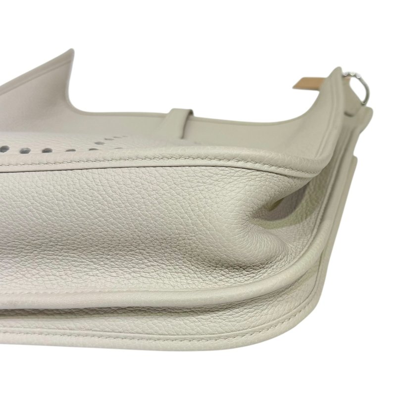 【美收精品】HERMES 白色Evelyne 29 A刻印 4-12-5