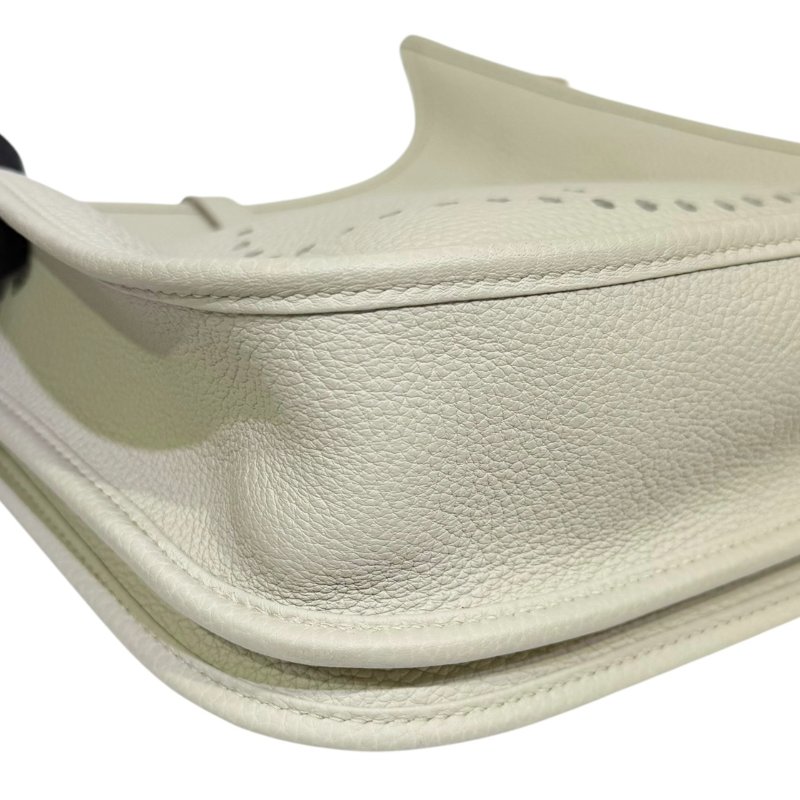 【美收精品】HERMES 白色Evelyne 29 A刻印 4-12-6