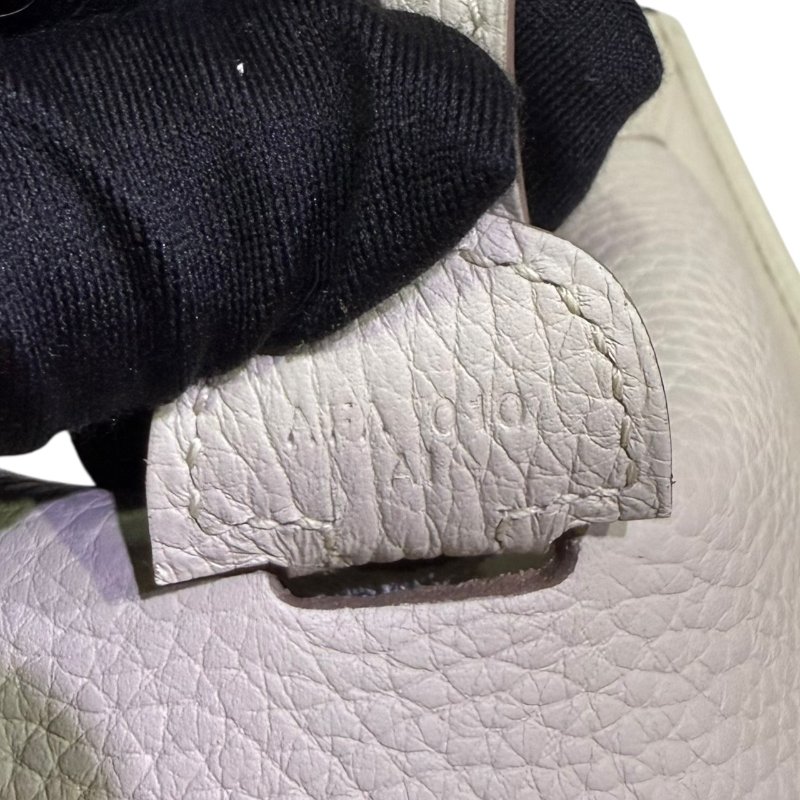 【美收精品】HERMES 白色Evelyne 29 A刻印 4-12-11