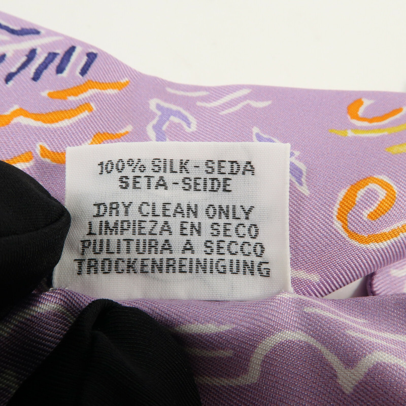 HERMES 絲質Twilly絲巾-6