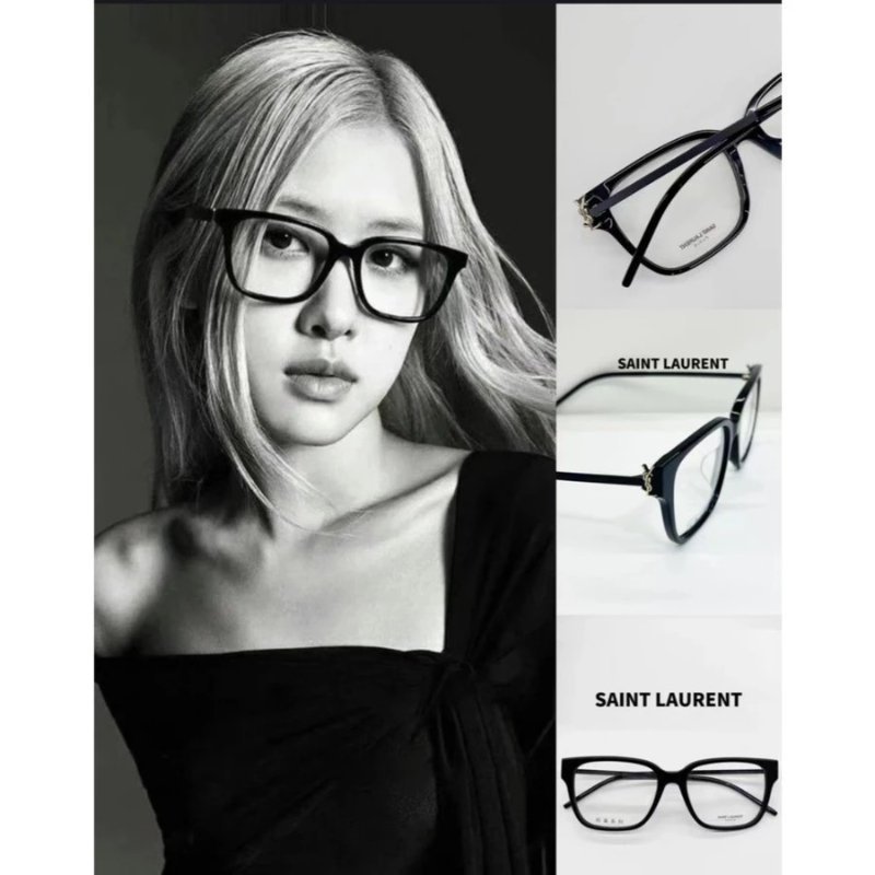 【預購】麗睛眼鏡【Saint Laurent 聖羅蘭 YSL】可刷卡分期 SL M48O B/FN 光學眼鏡 YSL眼鏡 YSL膠囊系列-0