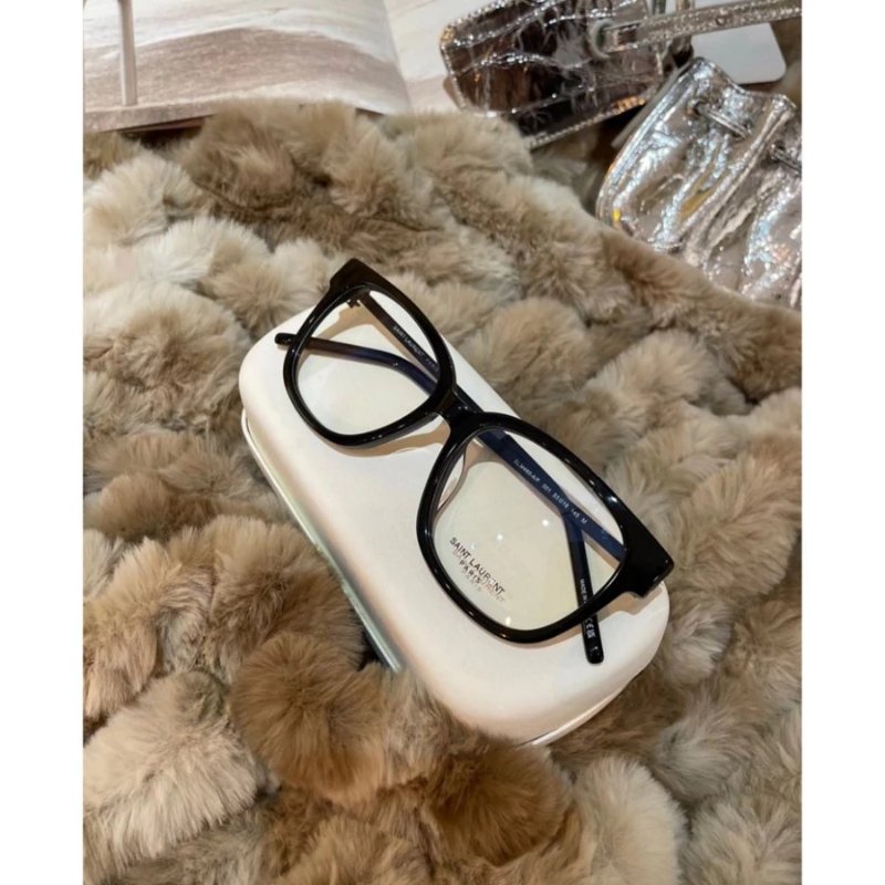 【預購】麗睛眼鏡【Saint Laurent 聖羅蘭 YSL】可刷卡分期 SL M48O B/FN 光學眼鏡 YSL眼鏡 YSL膠囊系列-2
