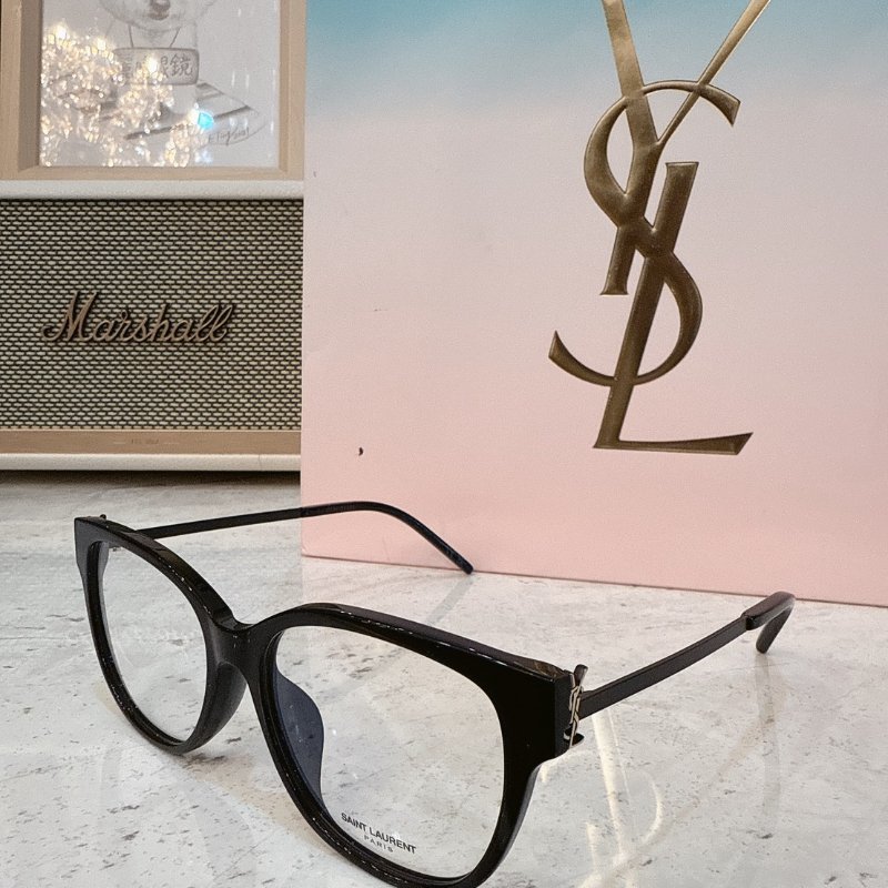 【預購】麗睛眼鏡【Saint Laurent 聖羅蘭 YSL】可刷卡分期 SL M48O B/FN 光學眼鏡 YSL眼鏡 YSL膠囊系列-8