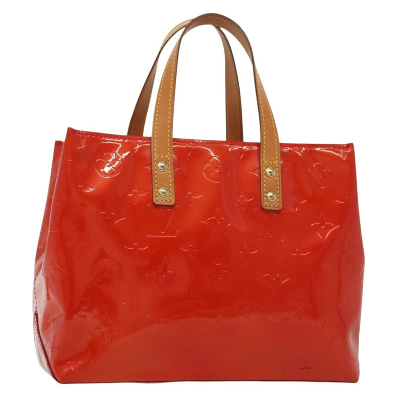 【日本直送】路易威登 Monogram Vernis Reade PM 手提包 紅色 M91088 LV 授權 140205-0