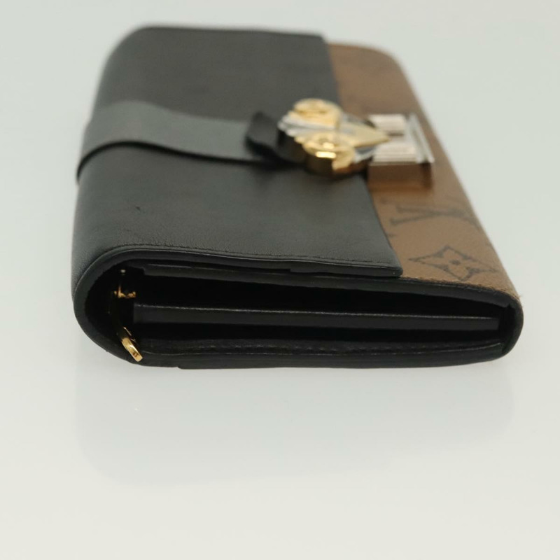 【日本直送】路易威登 Monogram Reverse Portefeuille Sarah 長版皮夾 M64488 正品 140380-3