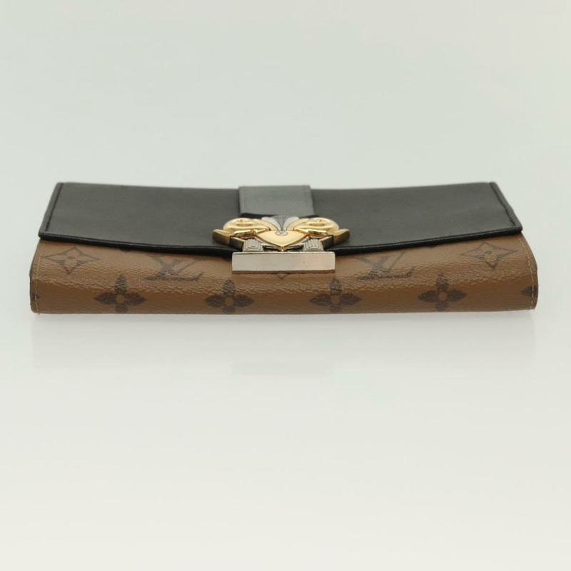 【日本直送】路易威登 Monogram Reverse Portefeuille Sarah 長版皮夾 M64488 正品 140380-5