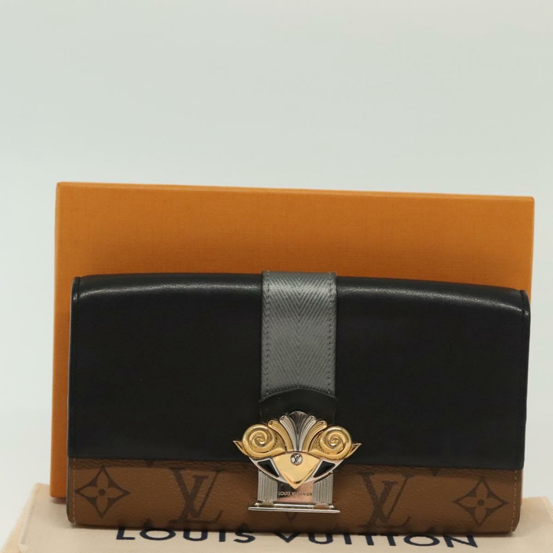 【日本直送】路易威登 Monogram Reverse Portefeuille Sarah 長版皮夾 M64488 正品 140380-11