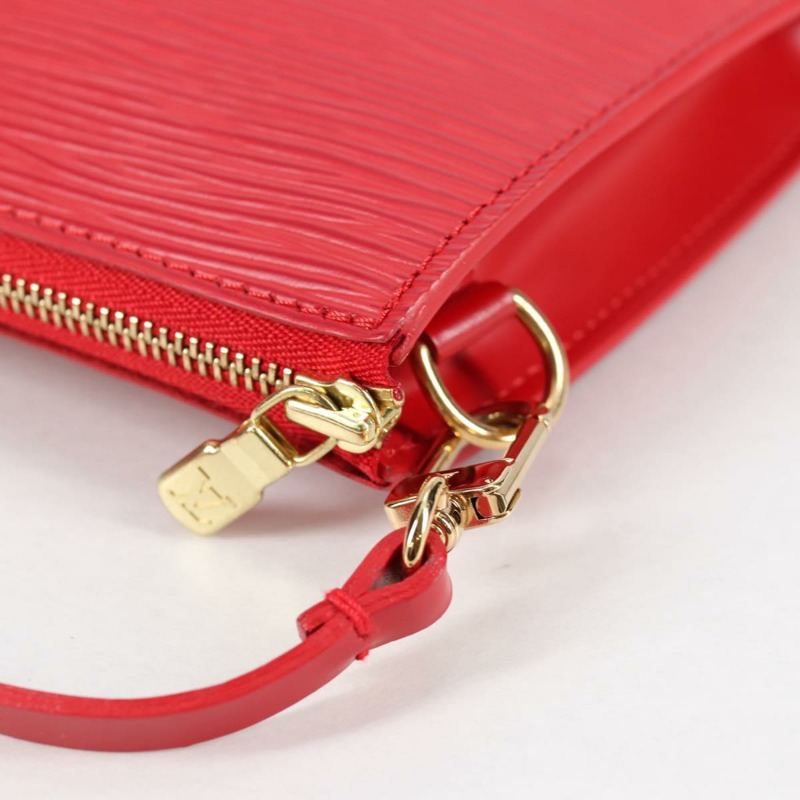 【日本直送】路易威登 Epi Pochette 配件袋 紅色 M52947 LV 正品 ep10505V-8