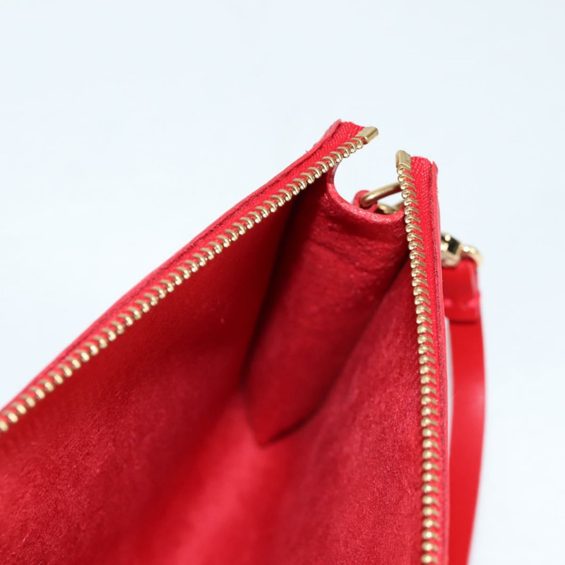 【日本直送】路易威登 Epi Pochette 配件袋 紅色 M52947 LV 正品 ep10505V-18