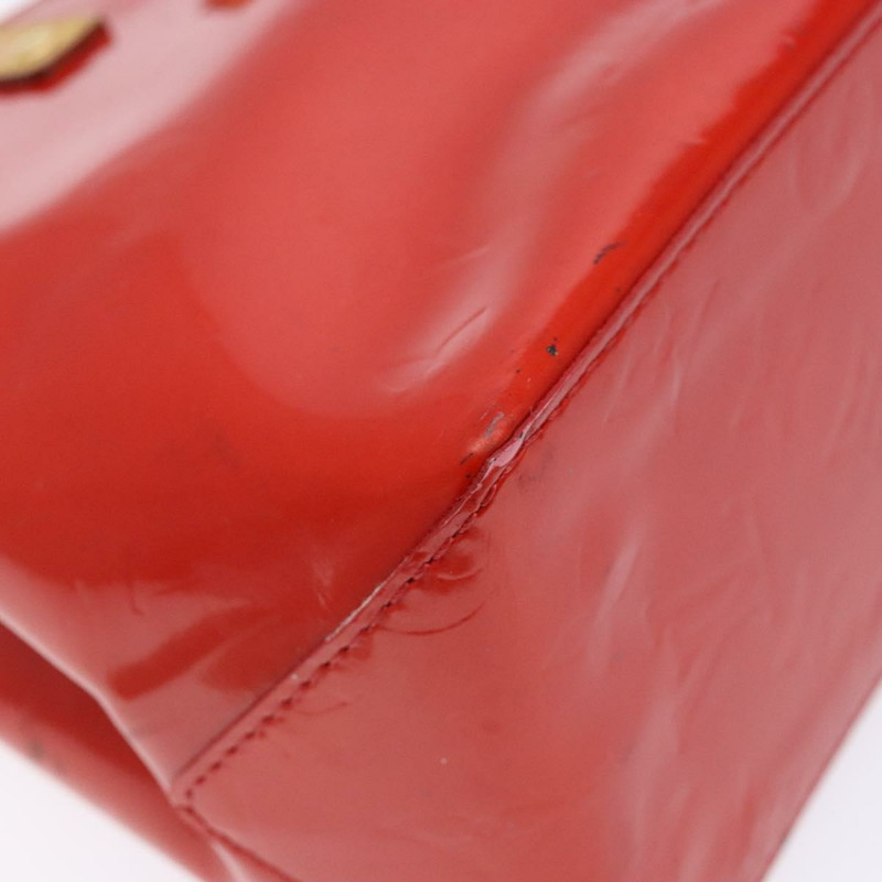 【日本直送】路易威登 Monogram Vernis Reade PM 手提包 紅色 M91088 LV 授權 ep10876-14