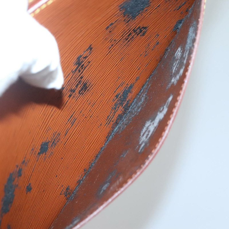 【日本直送】路易威登 Epi Pochette Homme 手提包 棕色 Zipangu 金色 M52528 LV 正品 ep10838-10