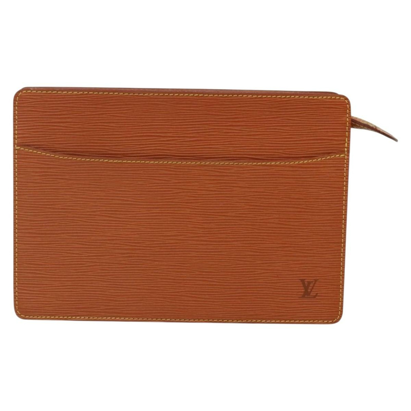 【日本直送】路易威登 Epi Pochette Homme 手提包 棕色 Zipangu 金色 M52528 LV 正品 ep10838-12