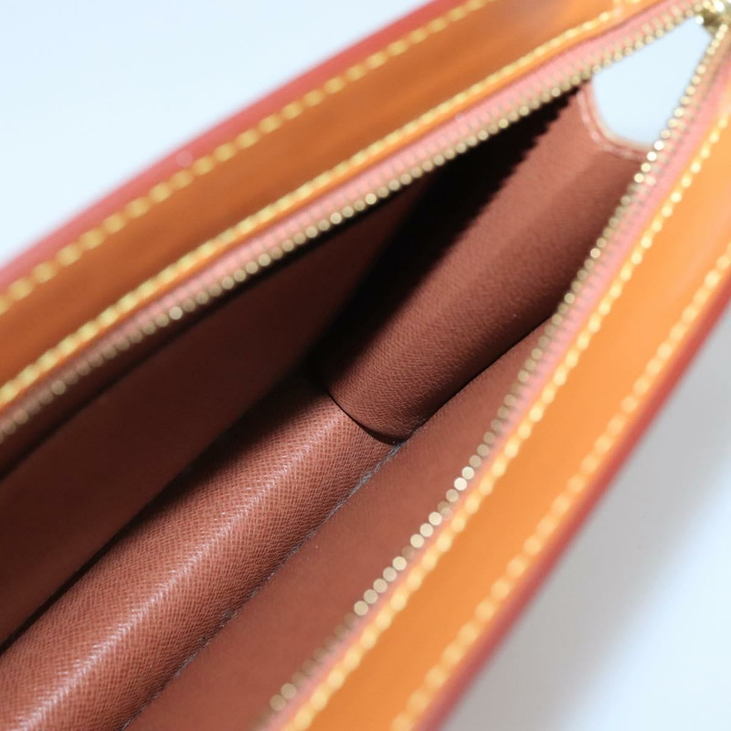 【日本直送】路易威登 Epi Pochette Homme 手提包 棕色 Zipangu 金色 M52528 LV 正品 ep10838-17