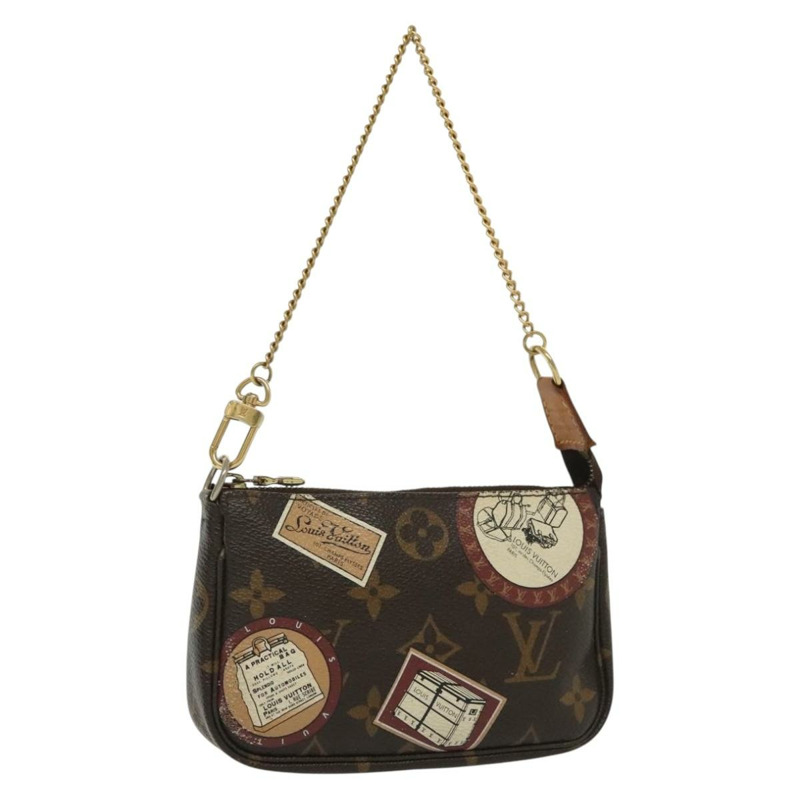 【日本直送】路易威登 Monogram 貼片迷你手袋配件袋 M95804 正品 141677V-0