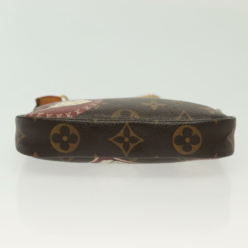 【日本直送】路易威登 Monogram 貼片迷你手袋配件袋 M95804 正品 141677V-4