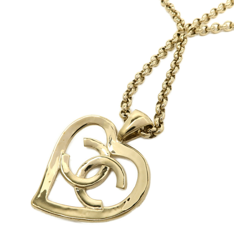 CHANEL 金屬Heart Chocker項鍊-3