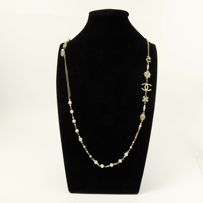CHANEL 金屬Long Necklace項鍊-6