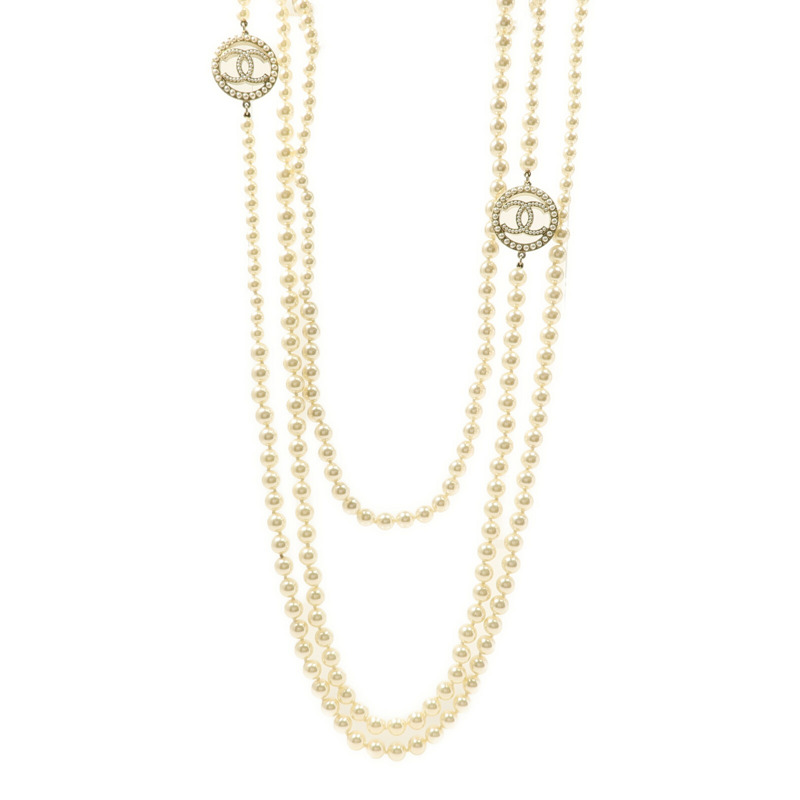 CHANEL 金屬/PVC Necklace項鍊-0