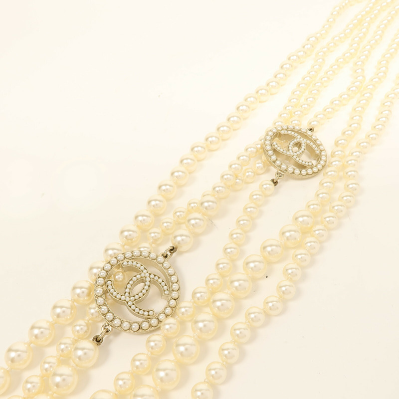 CHANEL 金屬/PVC Necklace項鍊-3
