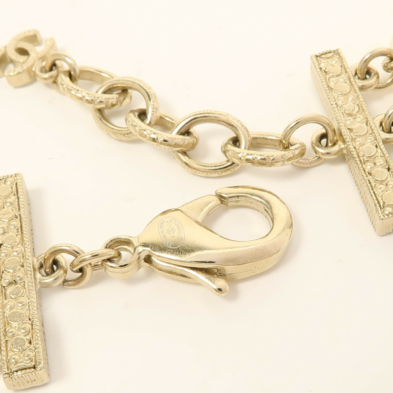 CHANEL 金屬/PVC Necklace項鍊-6